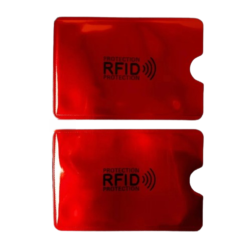 Etui souple anti RFID - Le Protecteur™ Rouge