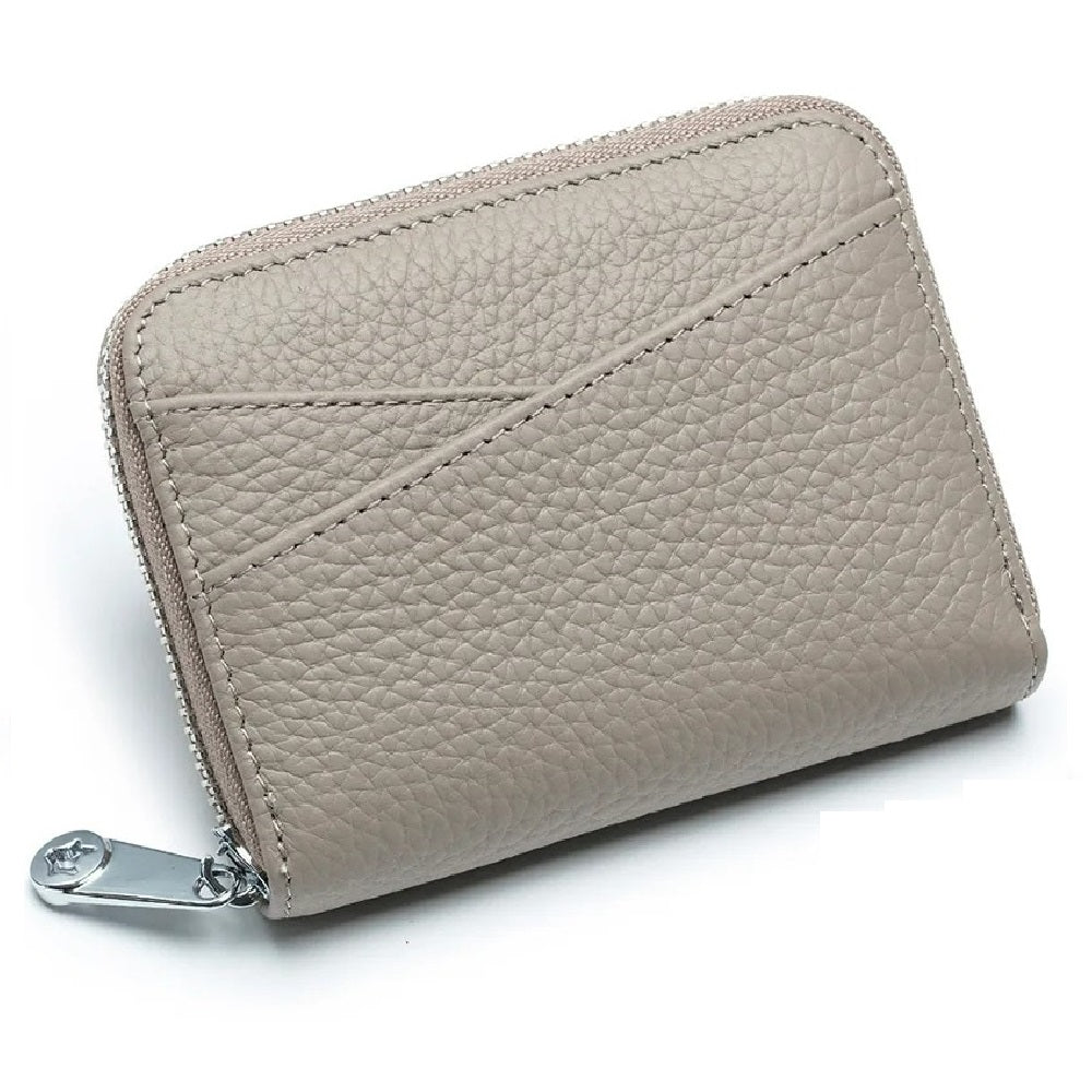 Porte-carte à fermeture éclair - L'Élégant™ Gris