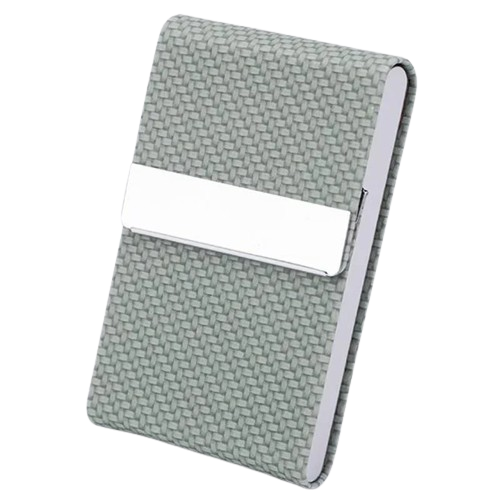 Porte-carte aimanté - Le Robuste™ Vert de Gris effet Carbone