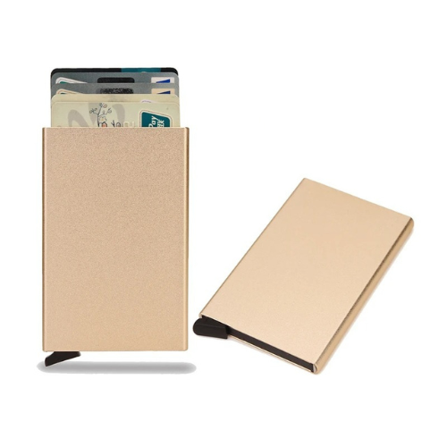Porte-carte de crédit en métal RFID - Le Protecteur™ Bronze