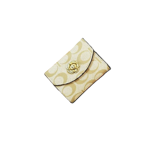 Porte-carte design à motifs et fermeture à pression - Le Raffiné™
