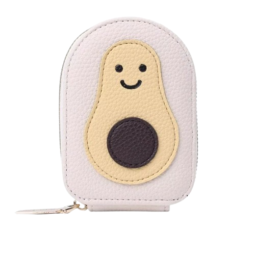 Porte-carte design avocat pour enfant en cuir PU - Le Junior™