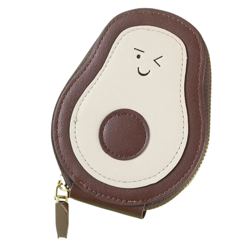 Porte-carte design avocat pour enfant en cuir PU - Le Junior™