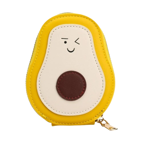 Porte-carte design avocat pour enfant en cuir PU - Le Junior™