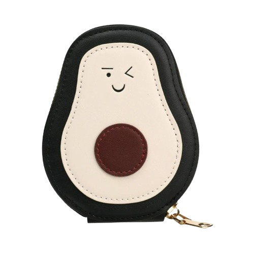 Porte-carte design avocat pour enfant en cuir PU - Le Junior™