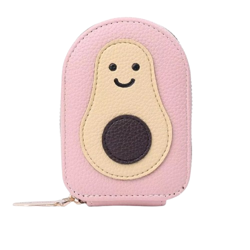 Porte-carte design avocat pour enfant en cuir PU - Le Junior™