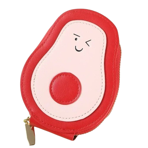 Porte-carte design avocat pour enfant en cuir PU - Le Junior™