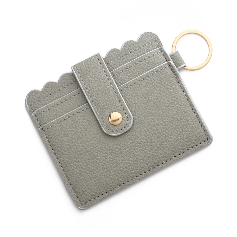 Porte-carte fin porte-clé - Le Fashionista™ Gris