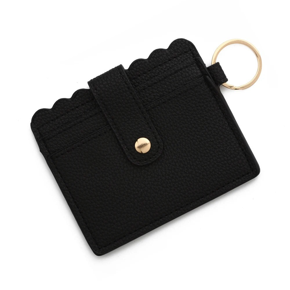 Porte-carte fin porte-clé - Le Fashionista™ Noir