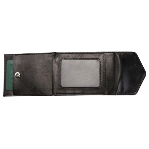 Porte-carte à deux volets - Le Classique™ Noir Extérieur