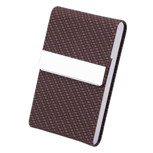 Porte-carte aimanté - Le Robuste™ Café effet Carbone