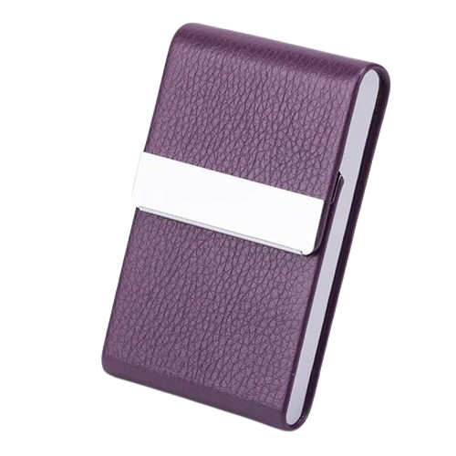 Porte-carte aimanté - Le Robuste™ Violet Grains