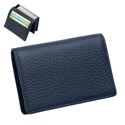 Porte-carte bancaires et cartes de visite - Le Professionnel™ Bleu Foncé