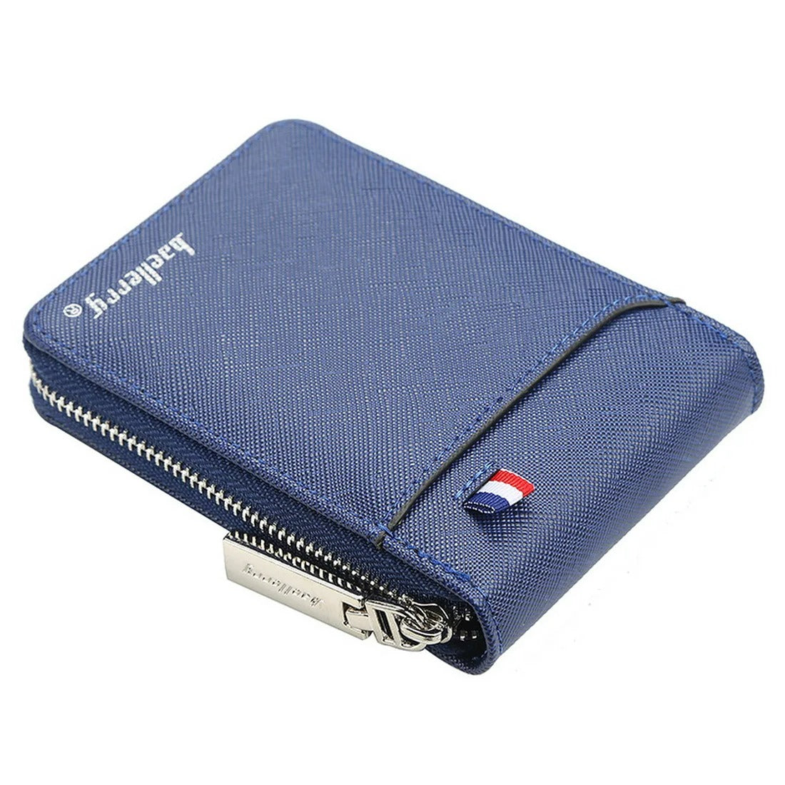 Porte-carte design zip - L'Indispensable™ Bleu