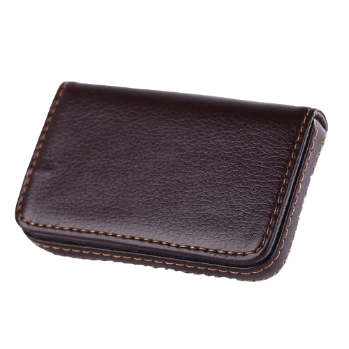 Porte-carte de visite en simili cuir - Le Business™ Café