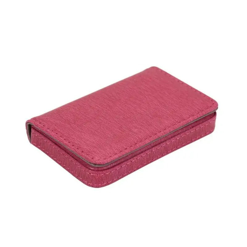 Porte-carte de visite rigide - Le Professionnel™ Framboise