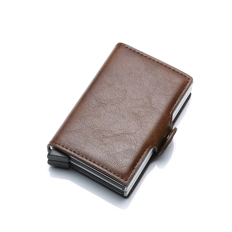 Porte-carte double anti-piratage et à pression - Le Robuste™ Café
