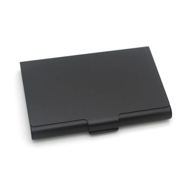 Porte-carte en aluminium - Le Robuste™ Noir