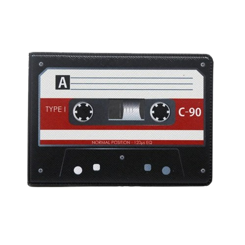 Porte-carte fin imprimé - Le Fashionista™ Cassette
