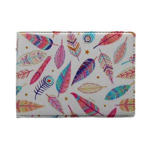 Porte-carte fin imprimé - Le Fashionista™ Plumes