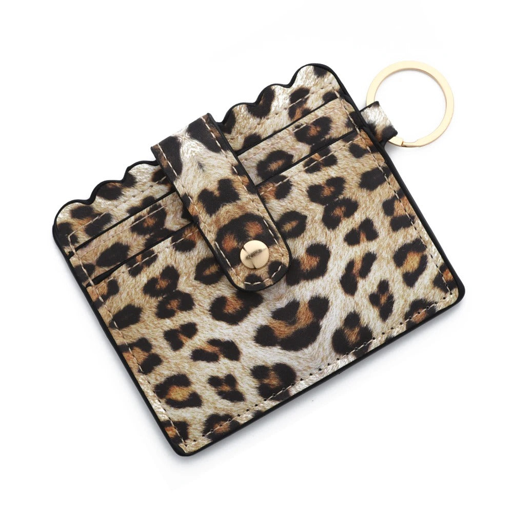 Porte-carte motifs animaux - Le Fashionista™ Léopard 1