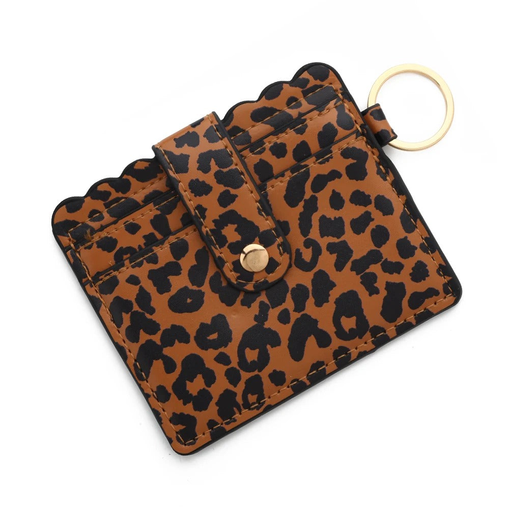 Porte-carte motifs animaux - Le Fashionista™ Léopard 2