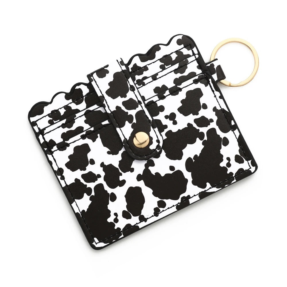 Porte-carte motifs animaux - Le Fashionista™ Vache