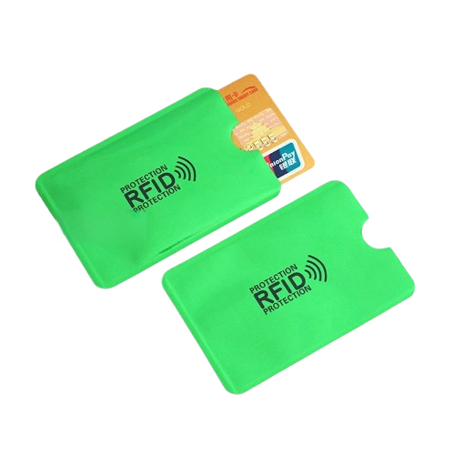 Etui souple anti RFID - Le Protecteur™ Vert