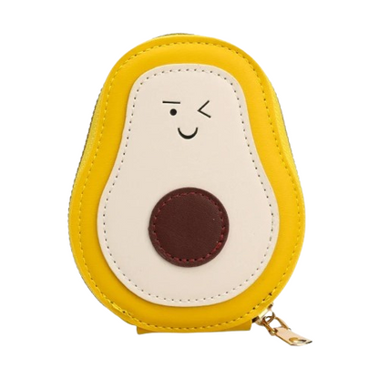 Porte-carte design avocat pour enfant en cuir PU - Le Junior™