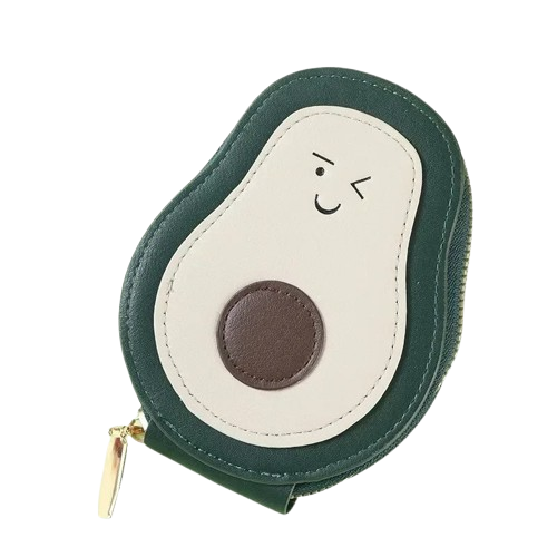 Porte-carte design avocat pour enfant en cuir PU - Le Junior™