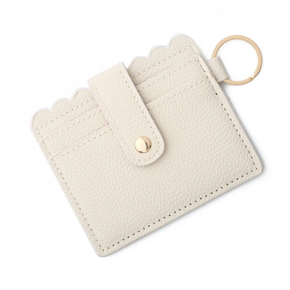 Porte-carte fin porte-clé - Le Fashionista™ Blanc