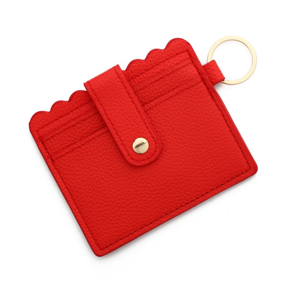 Porte-carte fin porte-clé - Le Fashionista™ Rouge