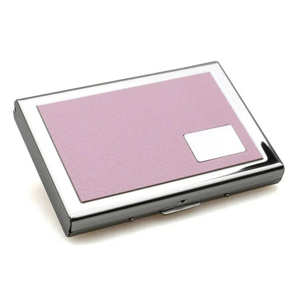 Porte-carte design en métal anti-piratage - Le Robuste™ Rose