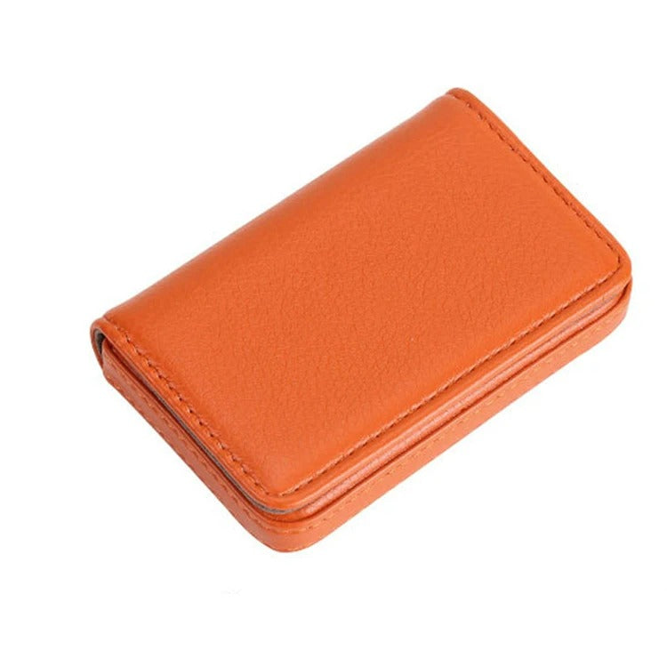 Porte-carte de visite aimanté - Le Classique™ Orange