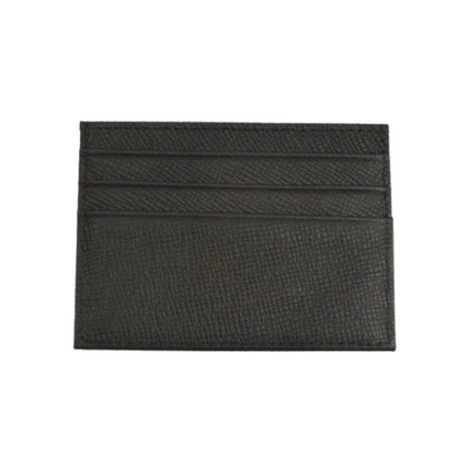 Porte-carte fin en cuir véritable - Le Minimaliste™ Noir 2