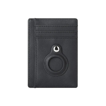 Porte-carte localisable en simili cuir compact - L'Essentiel™ Noir